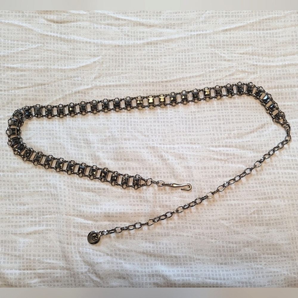 Silver and Gold Chain Belt